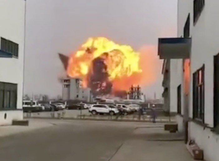 盐城化工厂爆炸已致6人死亡 30人重伤